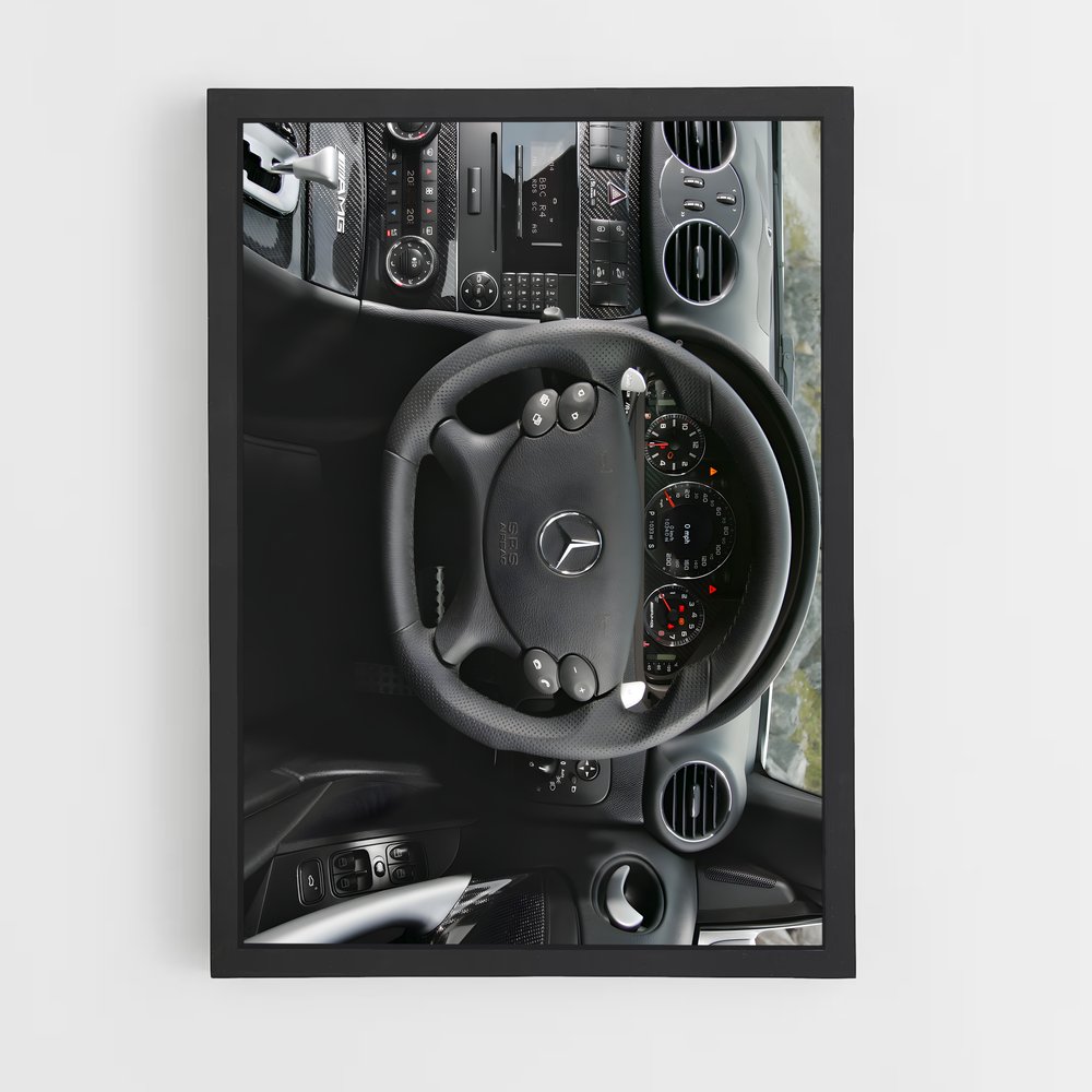 Poster Cockpit d'Excellence – affiche Mercedes (vue 2)